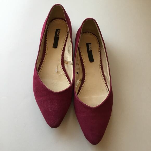 BDG Wine Suede Flat Shoes - Picture 3 of 5